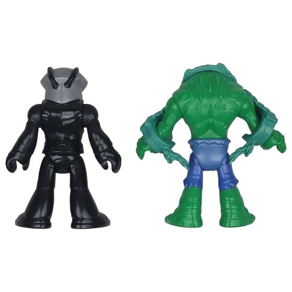 Imaginext DC Super Friends Super Villains Black Manta & Killer Croc Figures - Picture 3 of 7